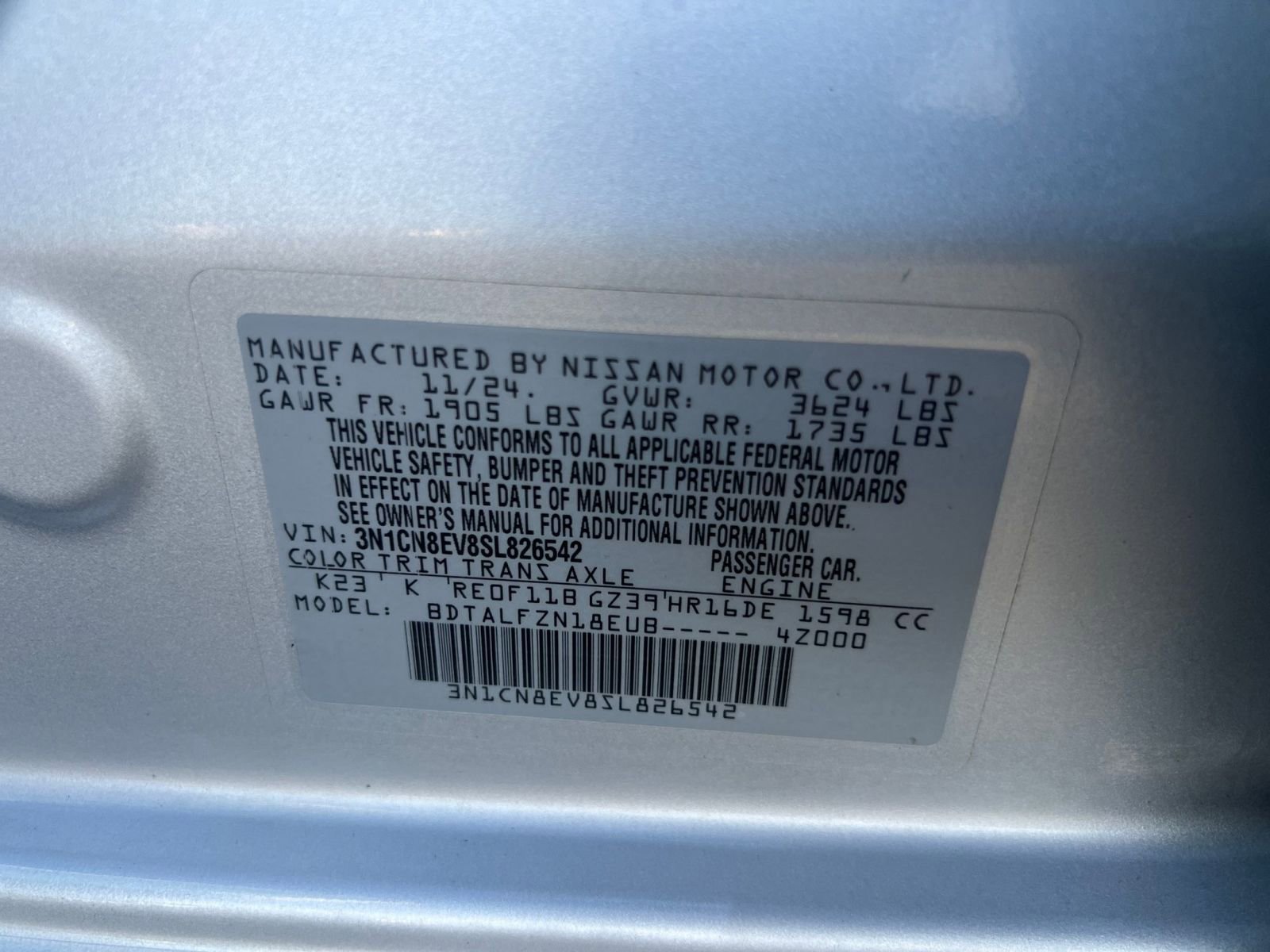 Used 2025 Nissan Versa SV image 23