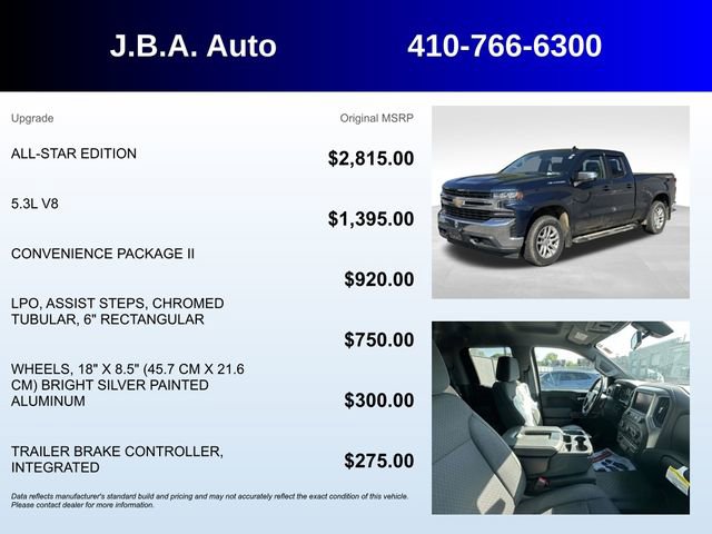 Used 2020 Chevrolet Silverado 1500 LT w/ All-Star Edition AWD/4WD image 5