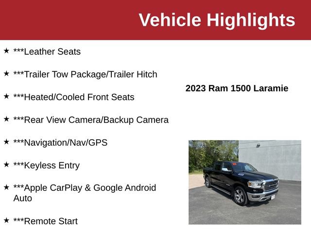 Used 2023 RAM 1500 Laramie AWD/4WD image 10