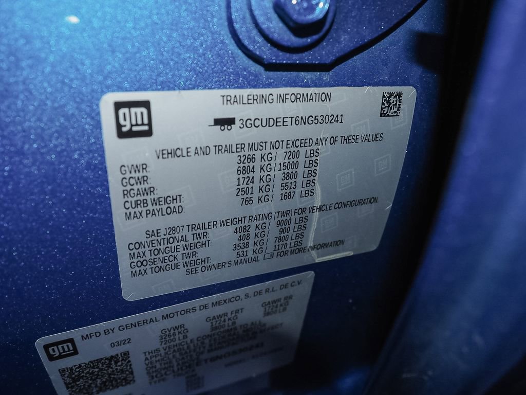 Certified 2022 Chevrolet Silverado 1500 RST image 40