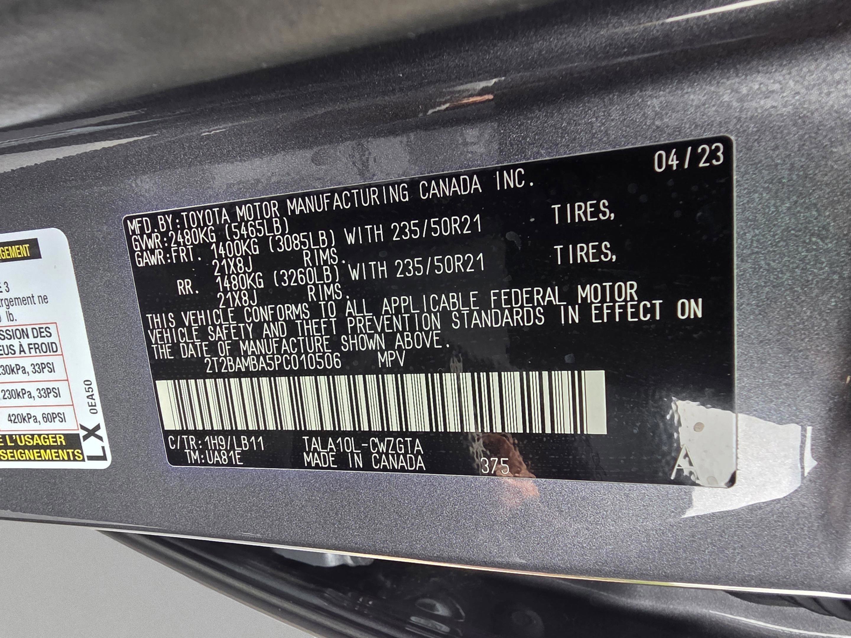 Certified 2023 Lexus RX 350 Premium Plus w/ Cold Area Package image 32