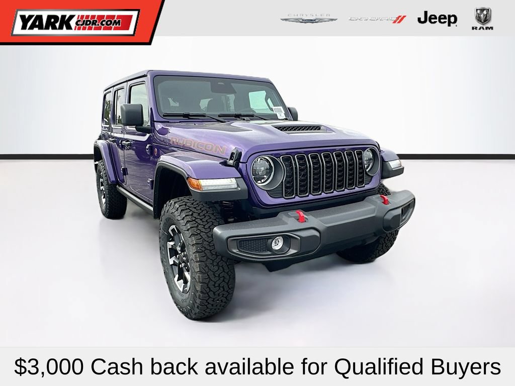 New 2026 Jeep Wrangler Unlimited Rubicon AWD/4WD image 1