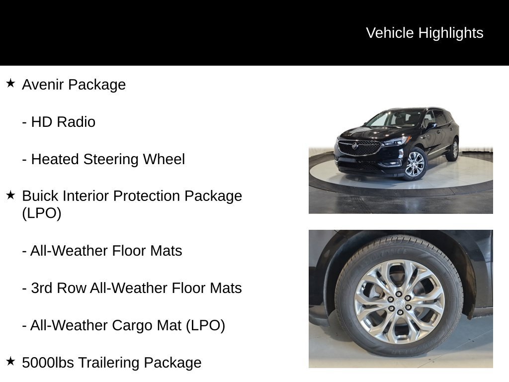 Used 2018 Buick Enclave Avenir w/ Trailering Package AWD/4WD image 19