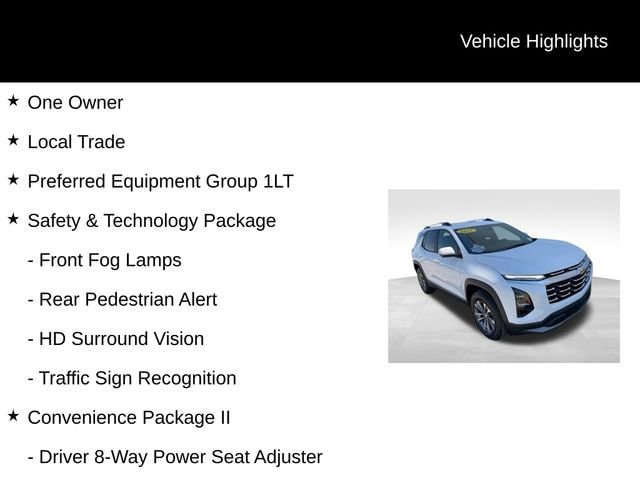 Certified 2025 Chevrolet Equinox LT w/ Convenience Package II FWD image 7