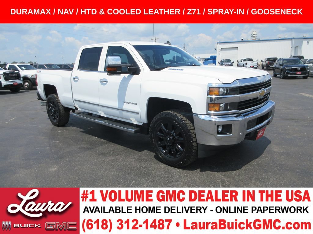 Used 2016 Chevrolet Silverado 2500 LTZ w/ Duramax Plus Package AWD/4WD image 1