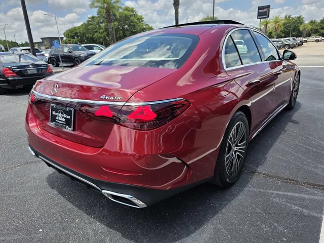 Used 2025 Mercedes-Benz E 450 4MATIC Sedan image 6