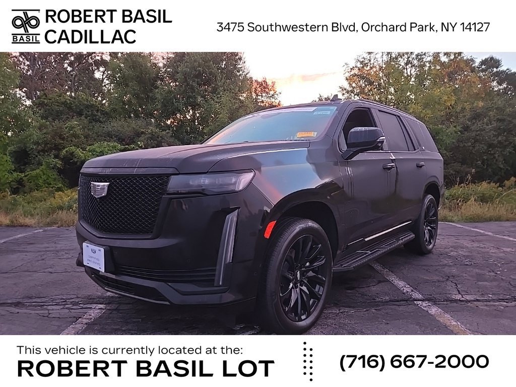 Certified 2024 Cadillac Escalade Sport w/ LPO, ONYX Package