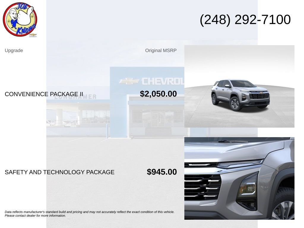 New 2026 Chevrolet Equinox LT w/ Convenience Package II FWD image 5