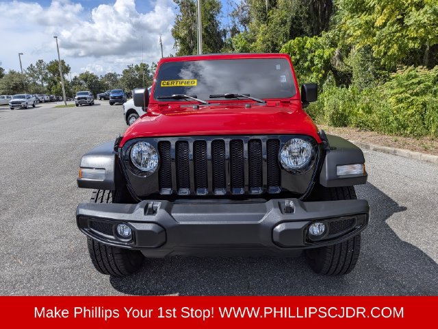 Certified 2022 Jeep Wrangler Sport AWD/4WD image 8