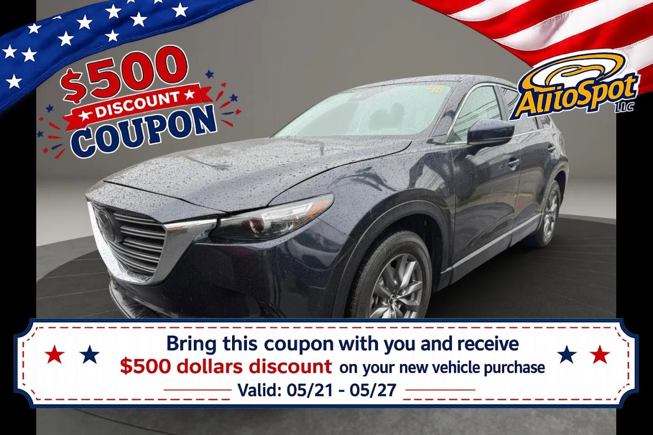 Used 2021 MAZDA CX-9 Sport AWD/4WD image 1