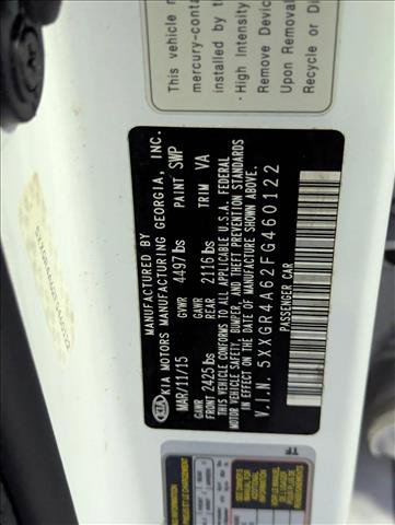 Used 2015 Kia Optima SX image 15