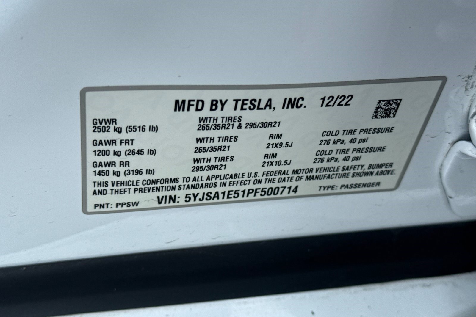 Used 2023 Tesla Model S Standard Range AWD/4WD image 17