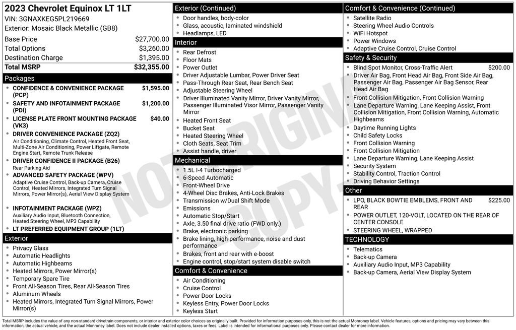 Used 2023 Chevrolet Equinox LT FWD image 13