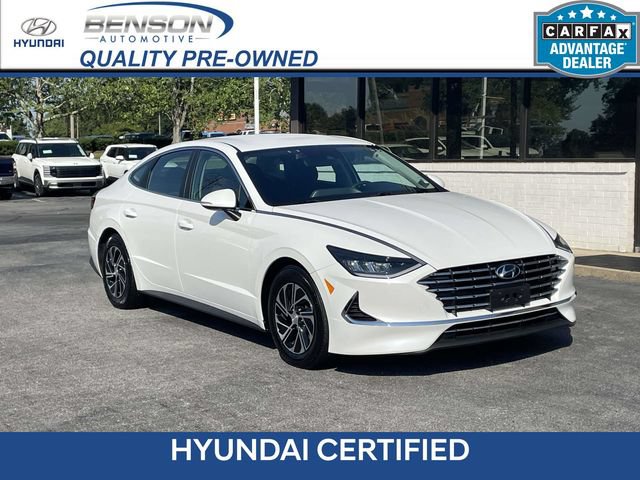 Used 2022 Hyundai Sonata Blue FWD video 1