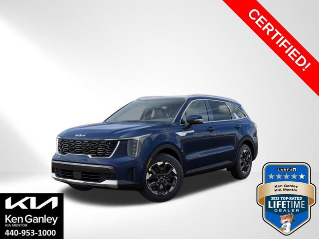 Certified 2025 Kia Sorento S w/ Panoramic Sunroof Package FWD image 1