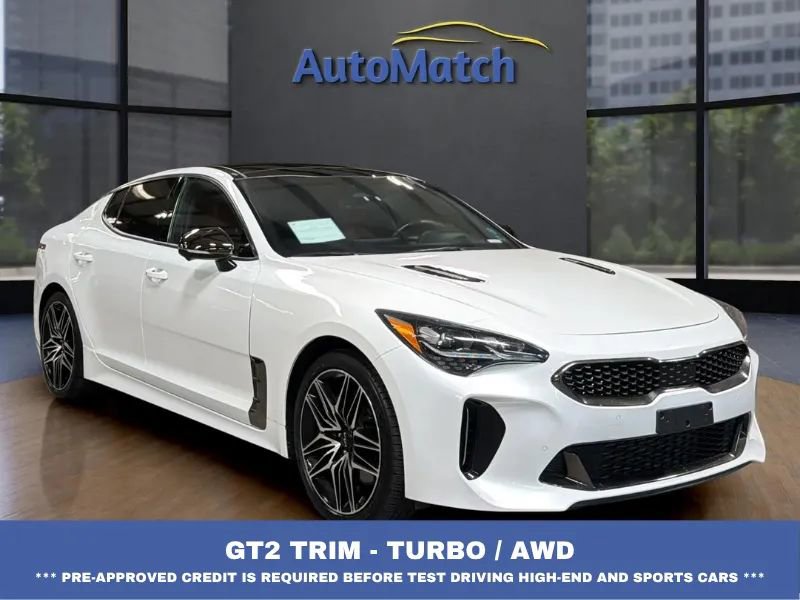 Used 2023 Kia Stinger GT2 w/ Red Interior Color Package AWD/4WD image 1