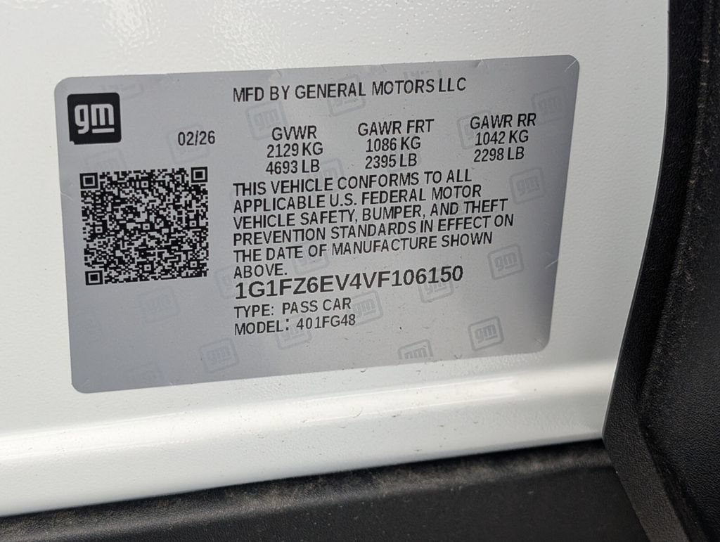 New 2027 Chevrolet Bolt RS FWD image 12