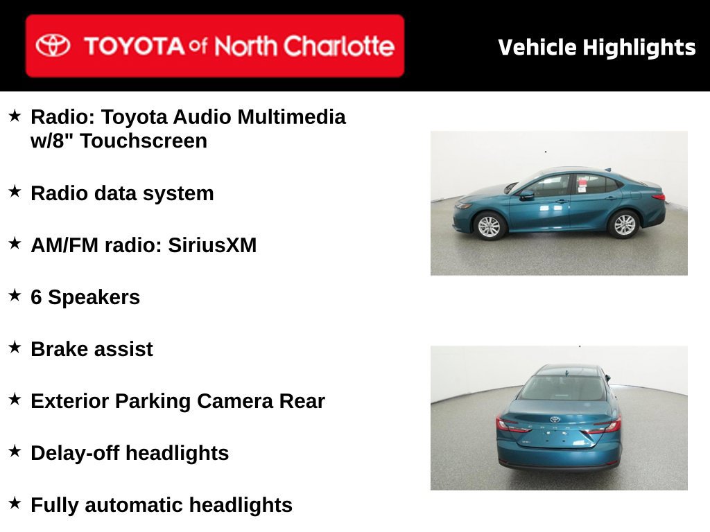 Used 2025 Toyota Camry LE FWD image 4
