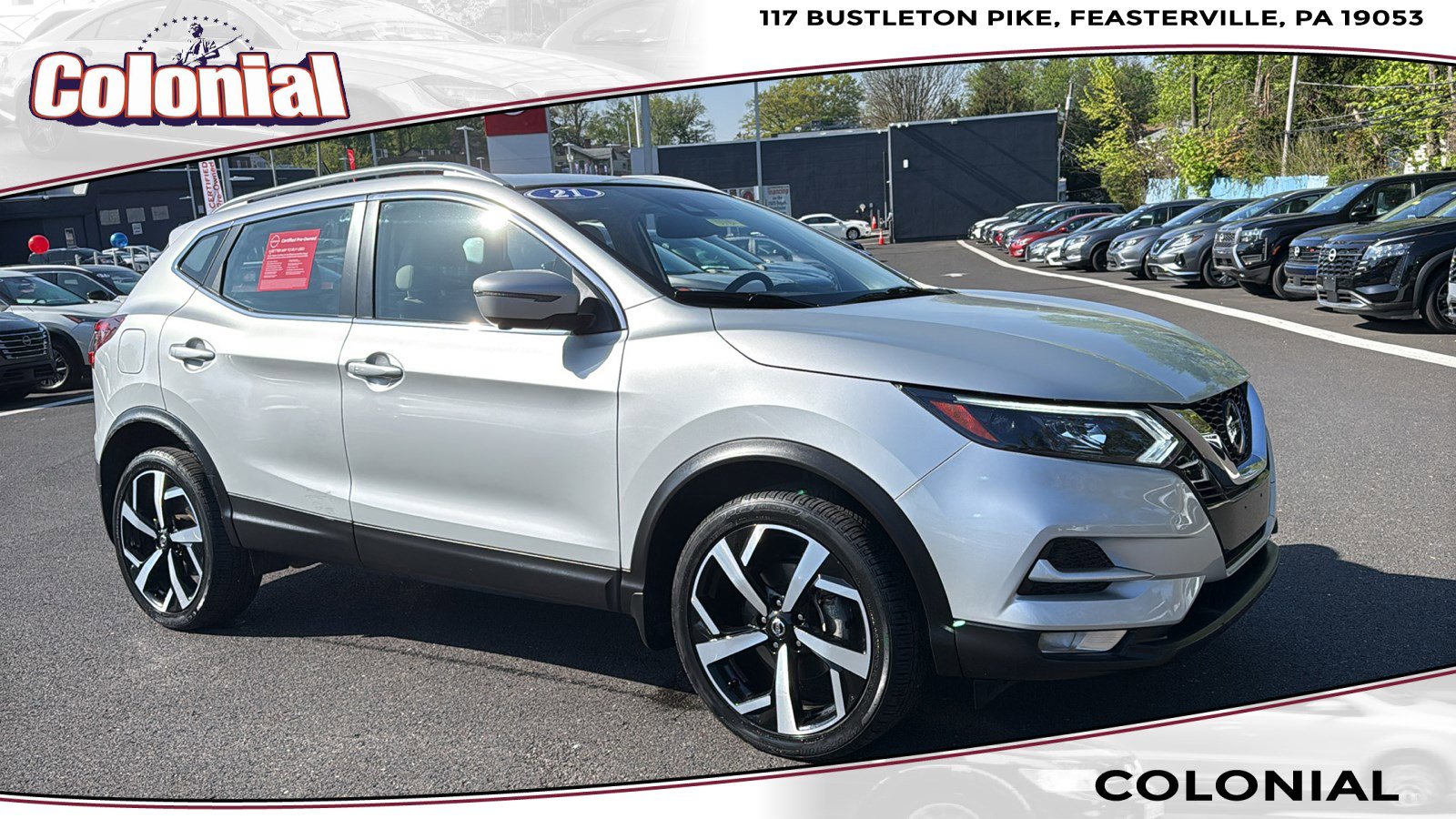 Certified 2021 Nissan Rogue Sport SL w/ Premium Package AWD/4WD image 1