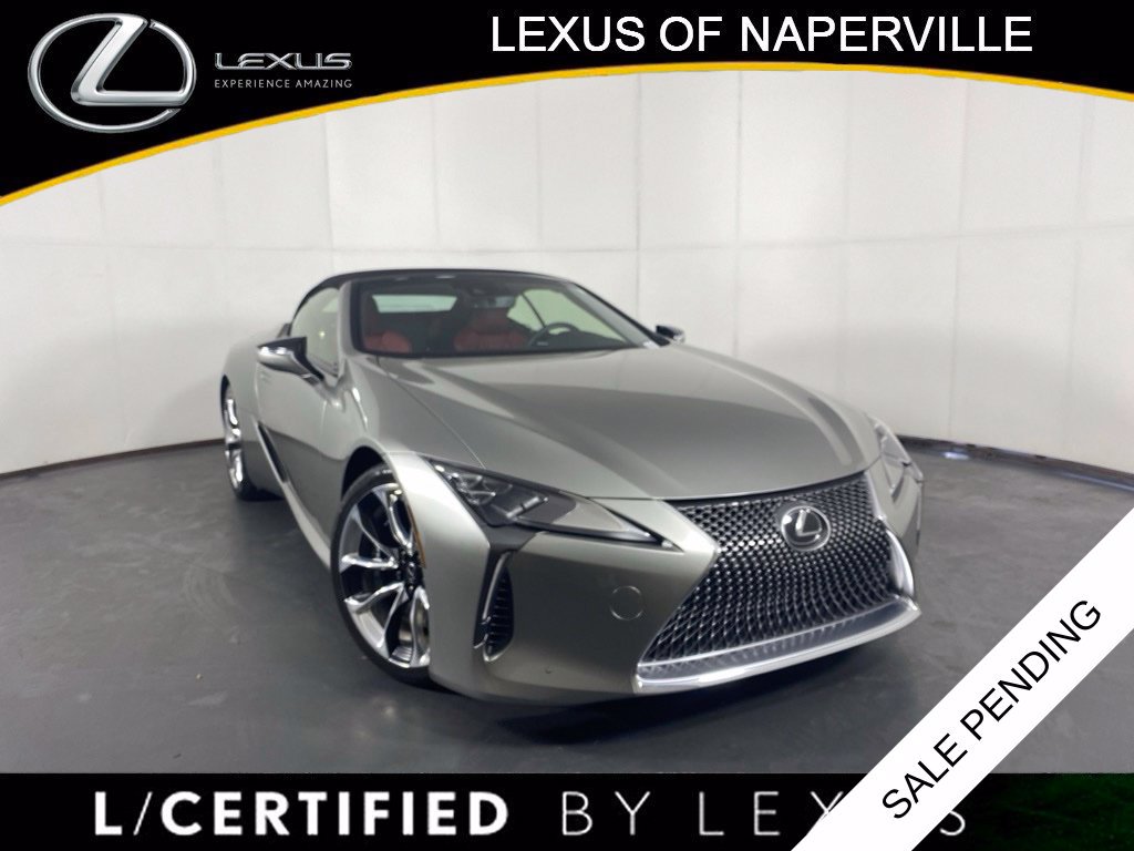 Certified 2021 Lexus LC 500 Convertible w/ Touring Package
