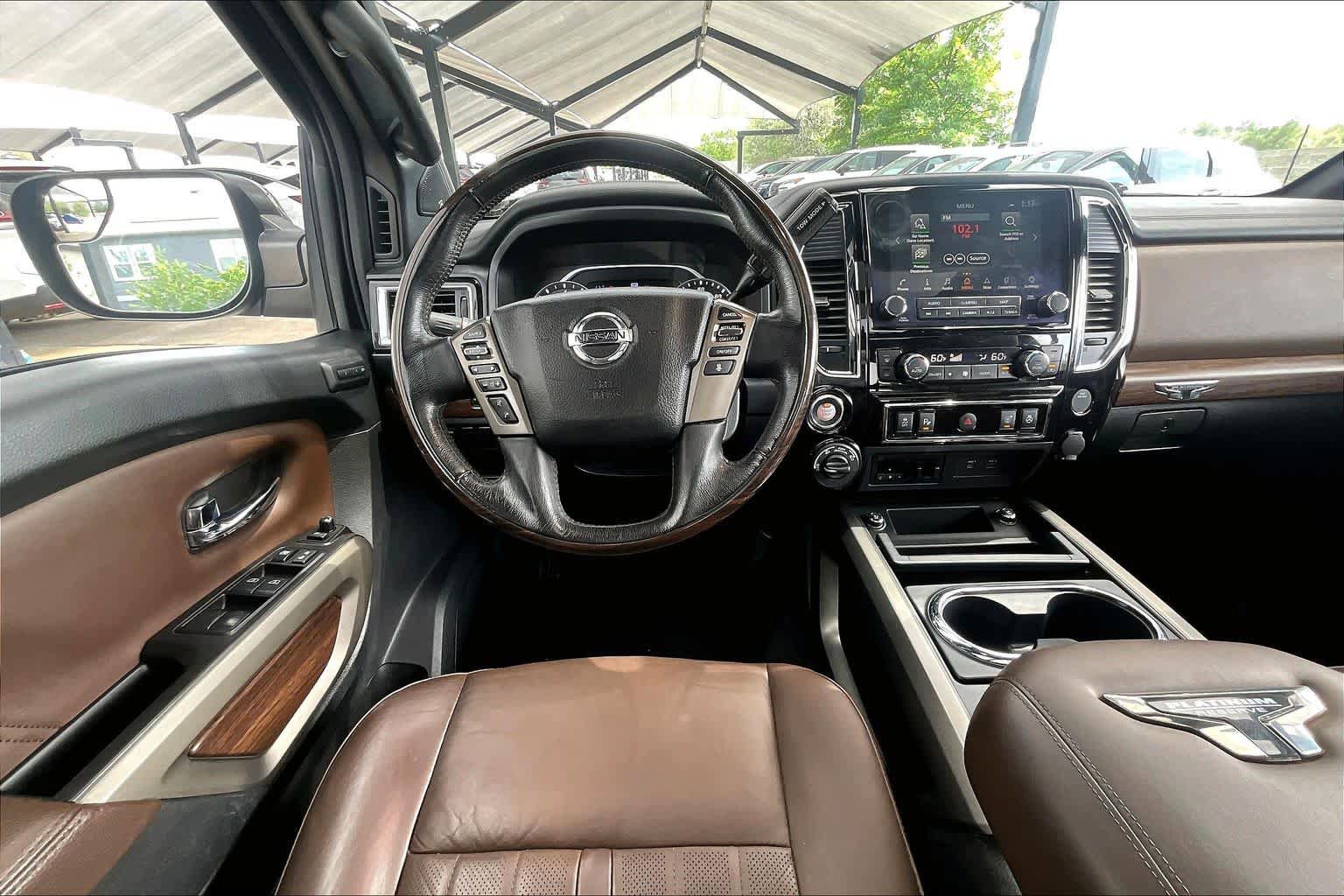 Used 2021 Nissan Titan Platinum Reserve w/ Moonroof Package AWD/4WD image 6