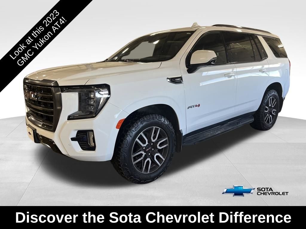 Used 2023 GMC Yukon AT4 w/ Technology Package AWD/4WD image 1