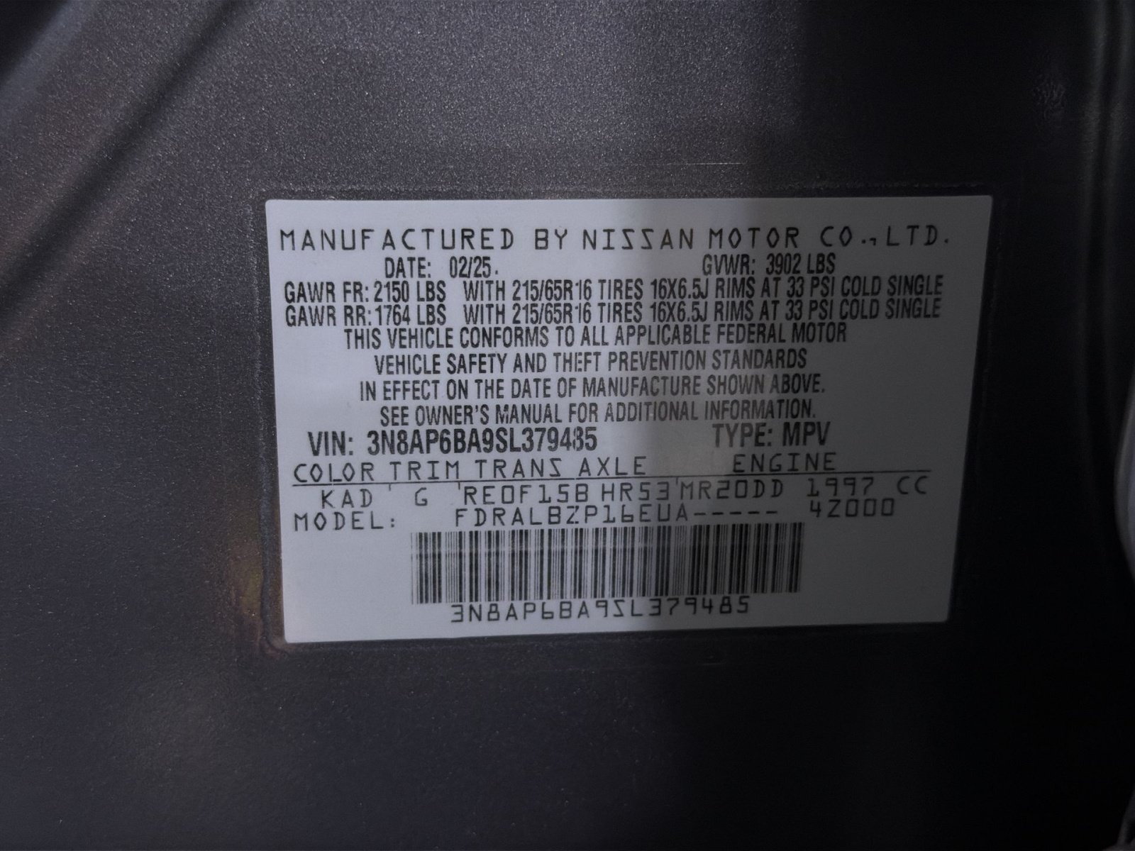 Used 2025 Nissan Kicks S FWD image 34