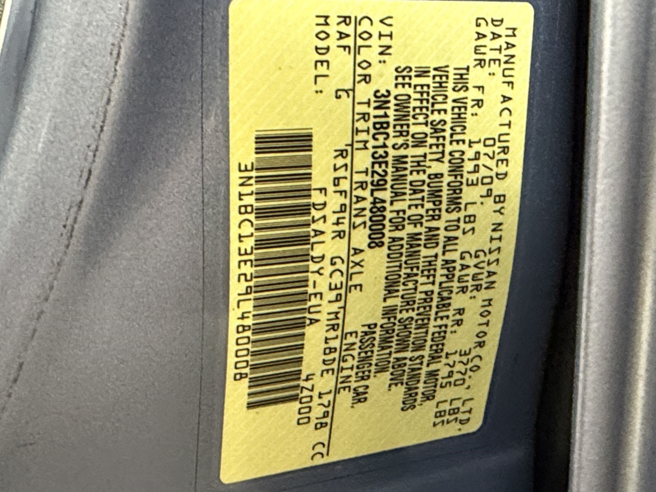 Used 2009 Nissan Versa 1.8 S w/ ABS Pkg FWD image 22