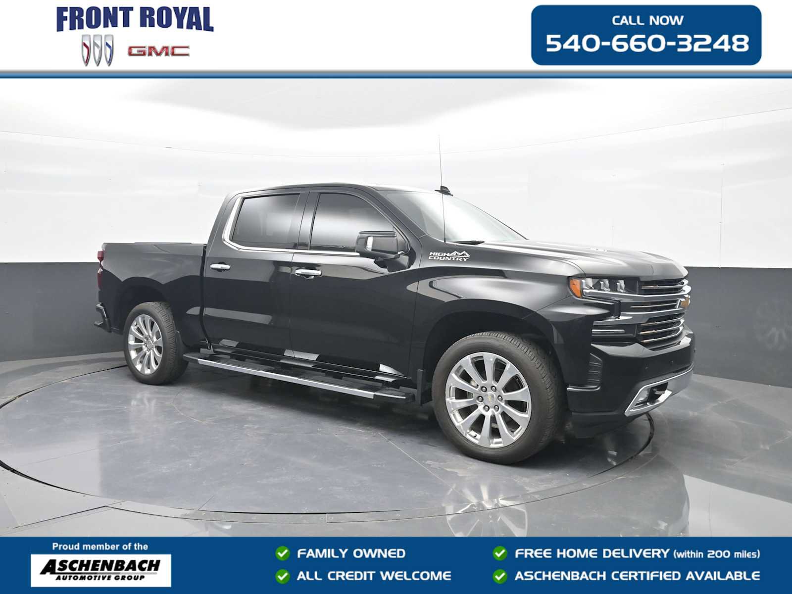 Used 2021 Chevrolet Silverado 1500 High Country w/ Technology Package