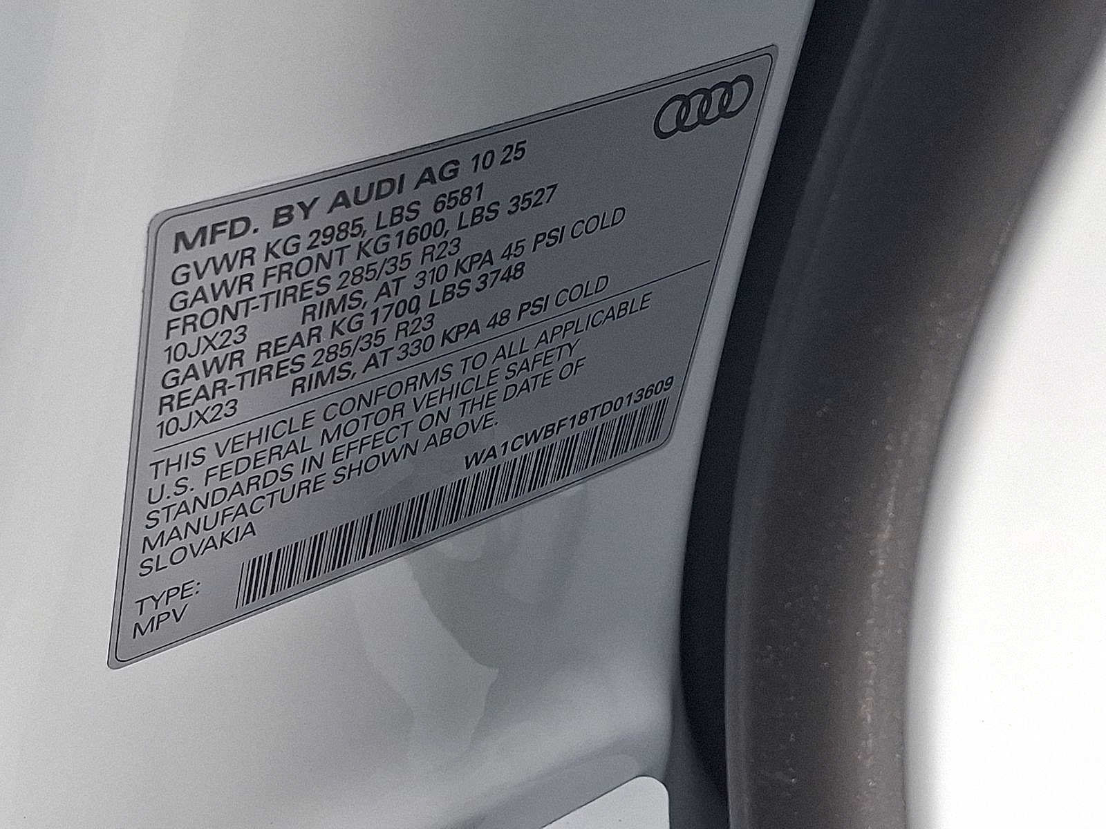 New 2026 Audi SQ8 Prestige AWD/4WD image 16