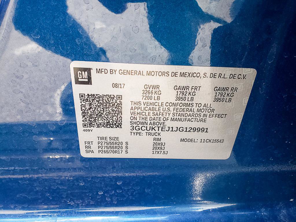 Used 2018 Chevrolet Silverado 1500 High Country w/ High Desert Package image 11