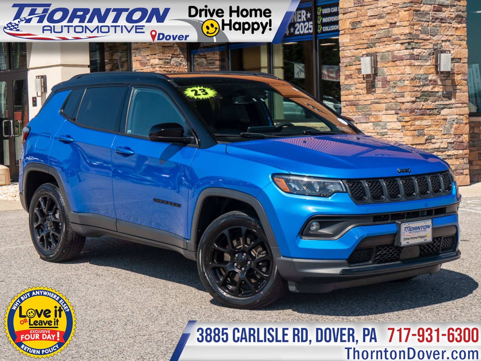 Used 2023 Jeep Compass Latitude w/ Sun and Sound Group