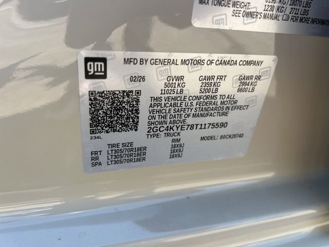 New 2026 Chevrolet Silverado 2500 ZR2 w/ LPO, Dark Essentials Package image 36