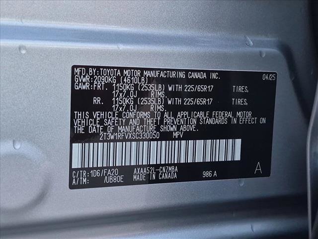 Certified 2025 Toyota RAV4 XLE FWD image 24