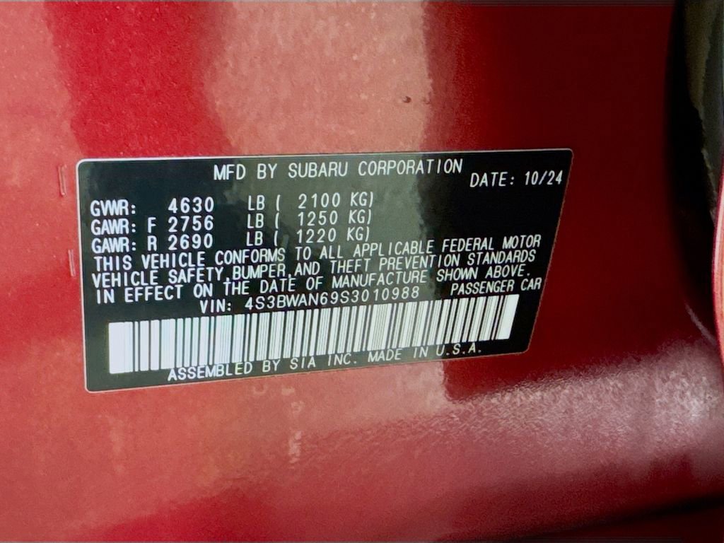 Certified 2025 Subaru Legacy Limited image 24