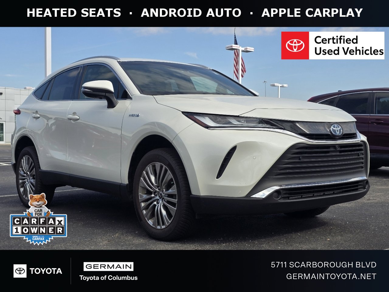 Used 2021 Toyota Venza Limited w/ Advanced Technology Package AWD/4WD image 1