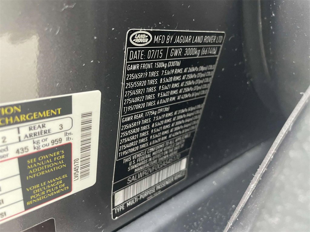 Used 2016 Land Rover Range Rover Sport HSE image 19