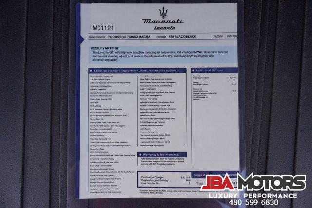 Used 2023 Maserati Levante GT image 93