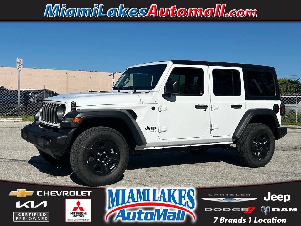 Used 2025 Jeep Wrangler Unlimited Sport AWD/4WD 360° Tour
