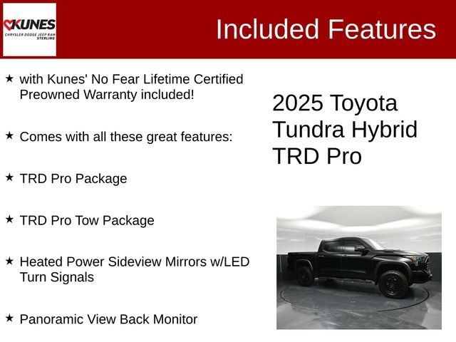 Used 2025 Toyota Tundra TRD Pro AWD/4WD image 2