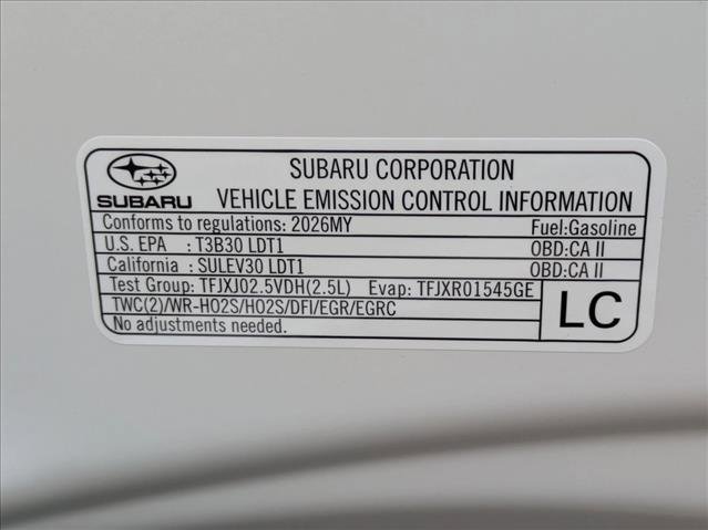 New 2026 Subaru Crosstrek 2.5i Limited w/ Crosstrek Mirror Package image 17