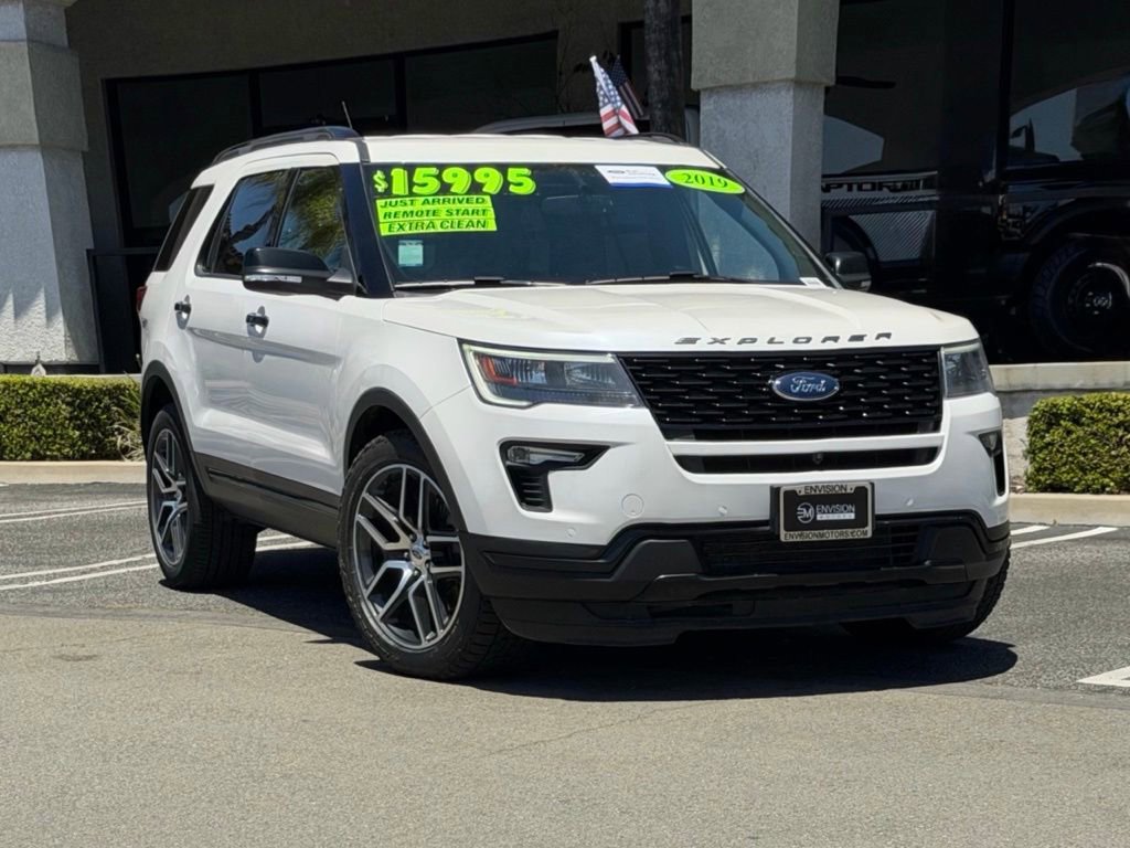 Certified 2019 Ford Explorer Sport w/ Equipment Group 401A AWD/4WD image 2
