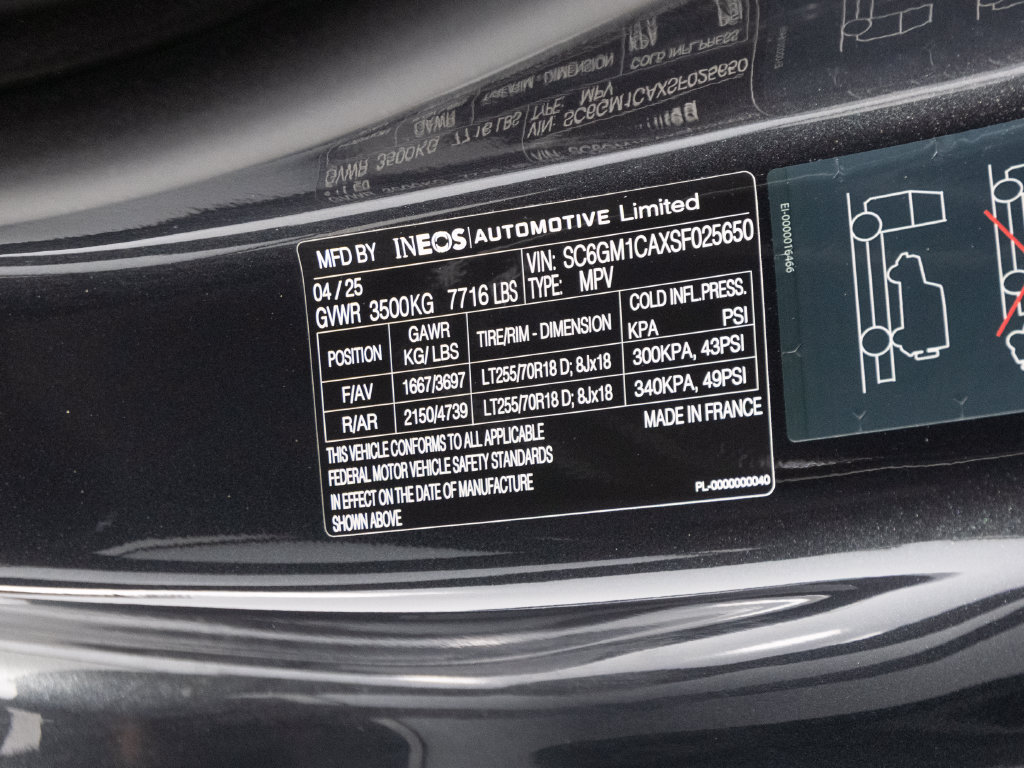 New 2025 INEOS Grenadier Fieldmaster Edition AWD/4WD image 42