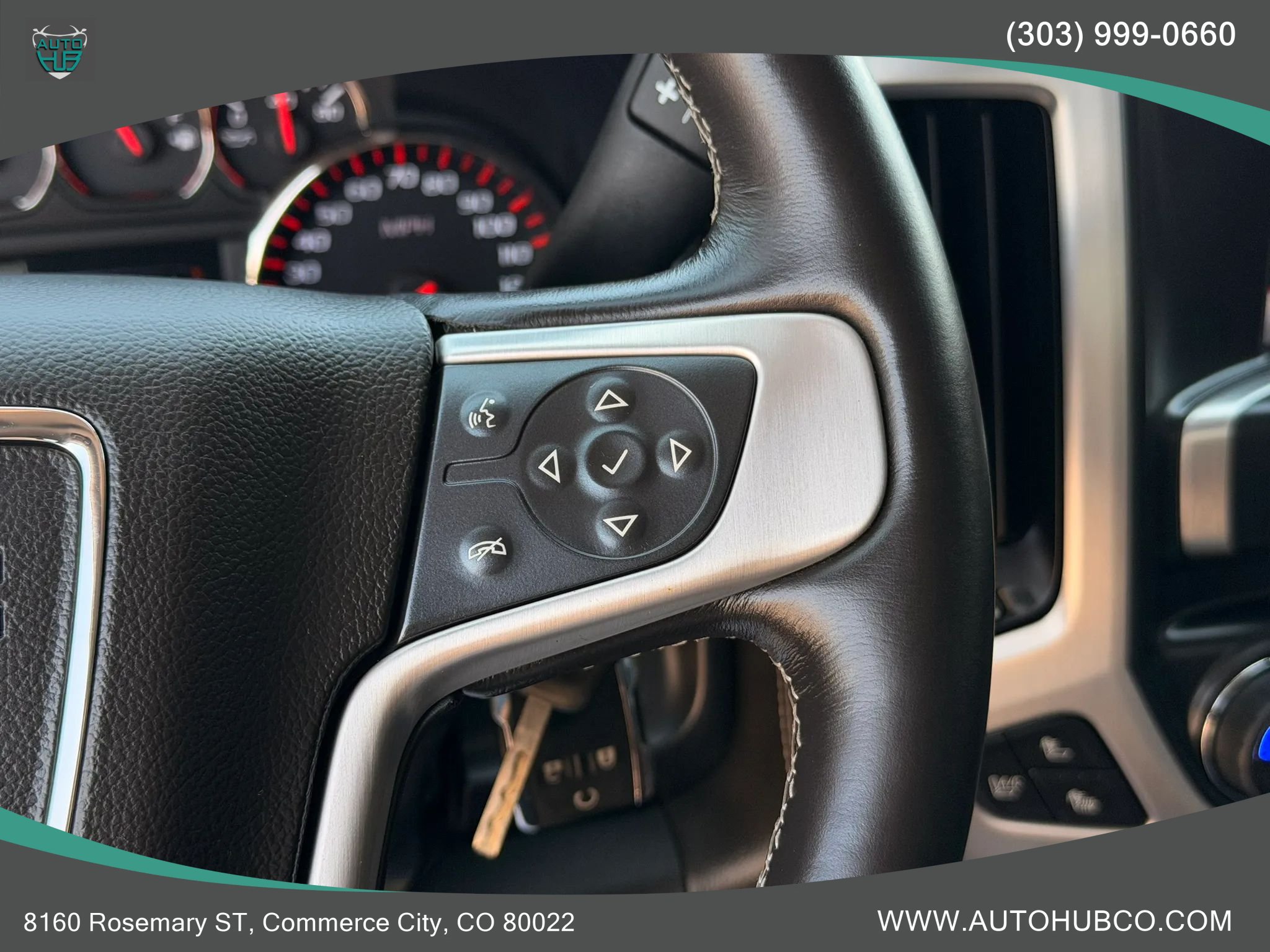 Used 2015 GMC Sierra 1500 SLT w/ SLT Crew Cab Value Package AWD/4WD image 15