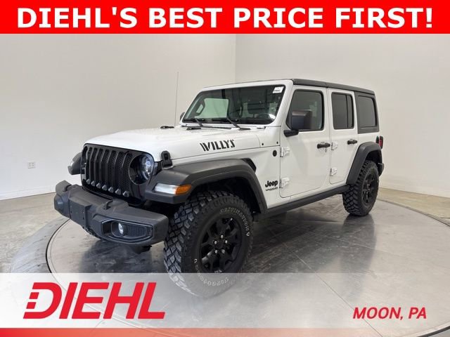 Certified 2021 Jeep Wrangler Unlimited Sport AWD/4WD image 3
