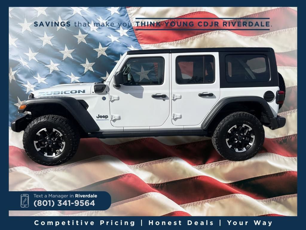 Used 2024 Jeep Wrangler Unlimited Rubicon 4xe w/ Convenience Group image 2