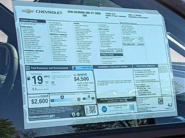 New 2026 Chevrolet Colorado Z71 w/ Z71 Convenience Package 2 image 17
