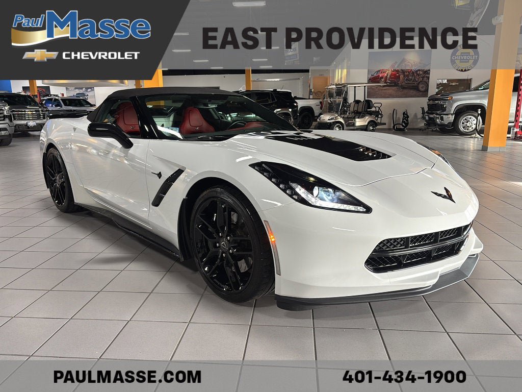 Certified 2015 Chevrolet Corvette Stingray Convertible w/ 3LT Preferred Equipment Group RWD image 3