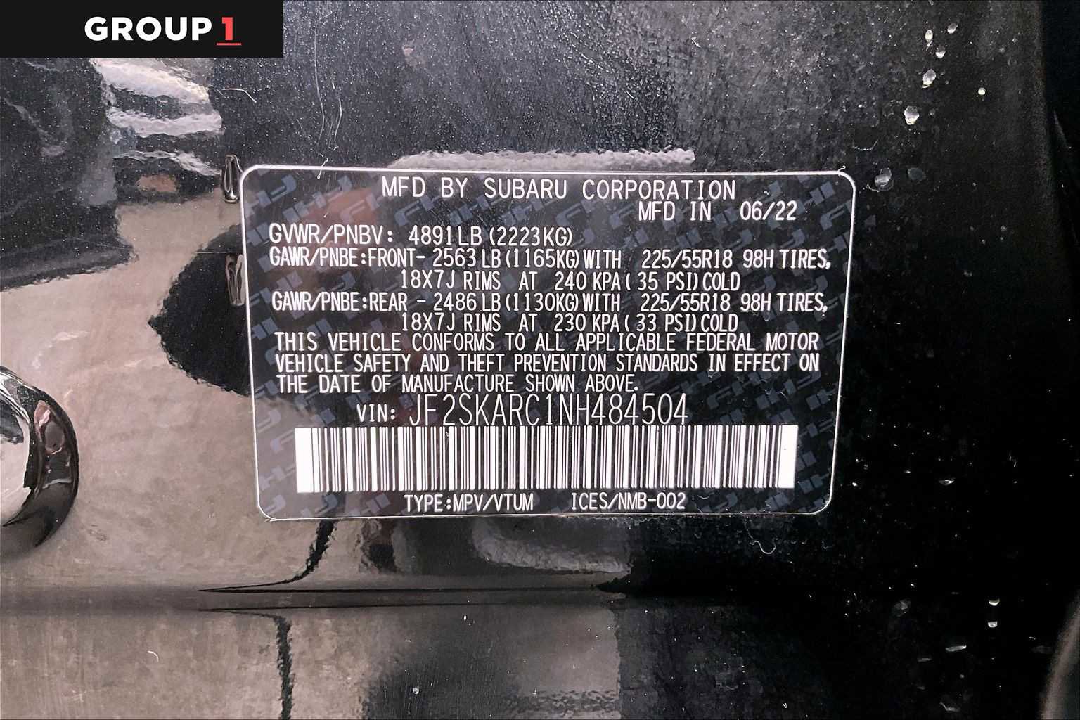 Certified 2022 Subaru Forester Touring image 36