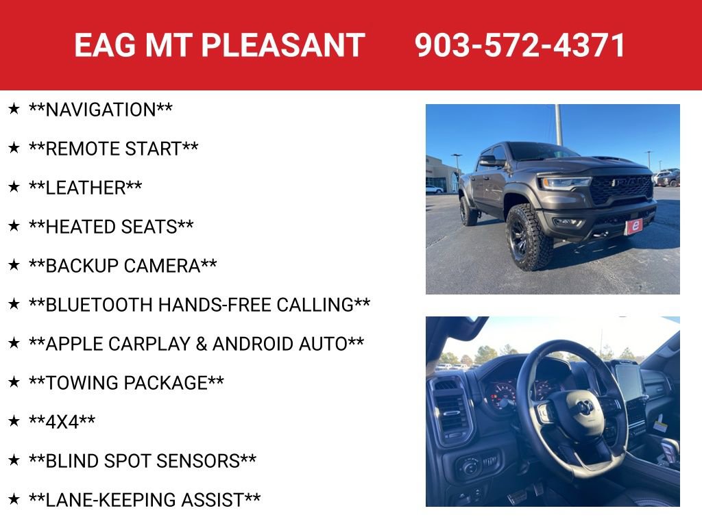 Used 2025 RAM 1500 RHO w/ Bed Utility Group image 4